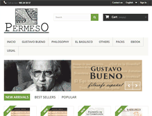 Tablet Screenshot of permeso.net